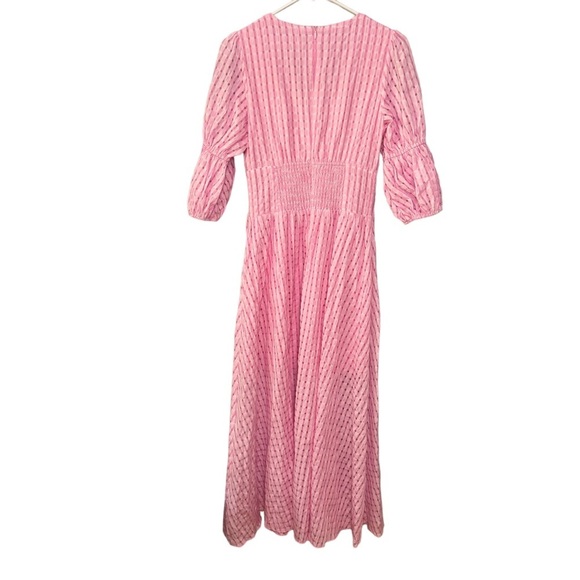 Pink Striped Maxi Dress - Picture 9 of 13